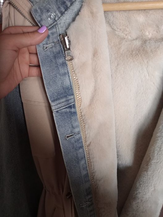 Casaco duplo inverno Salsa novo