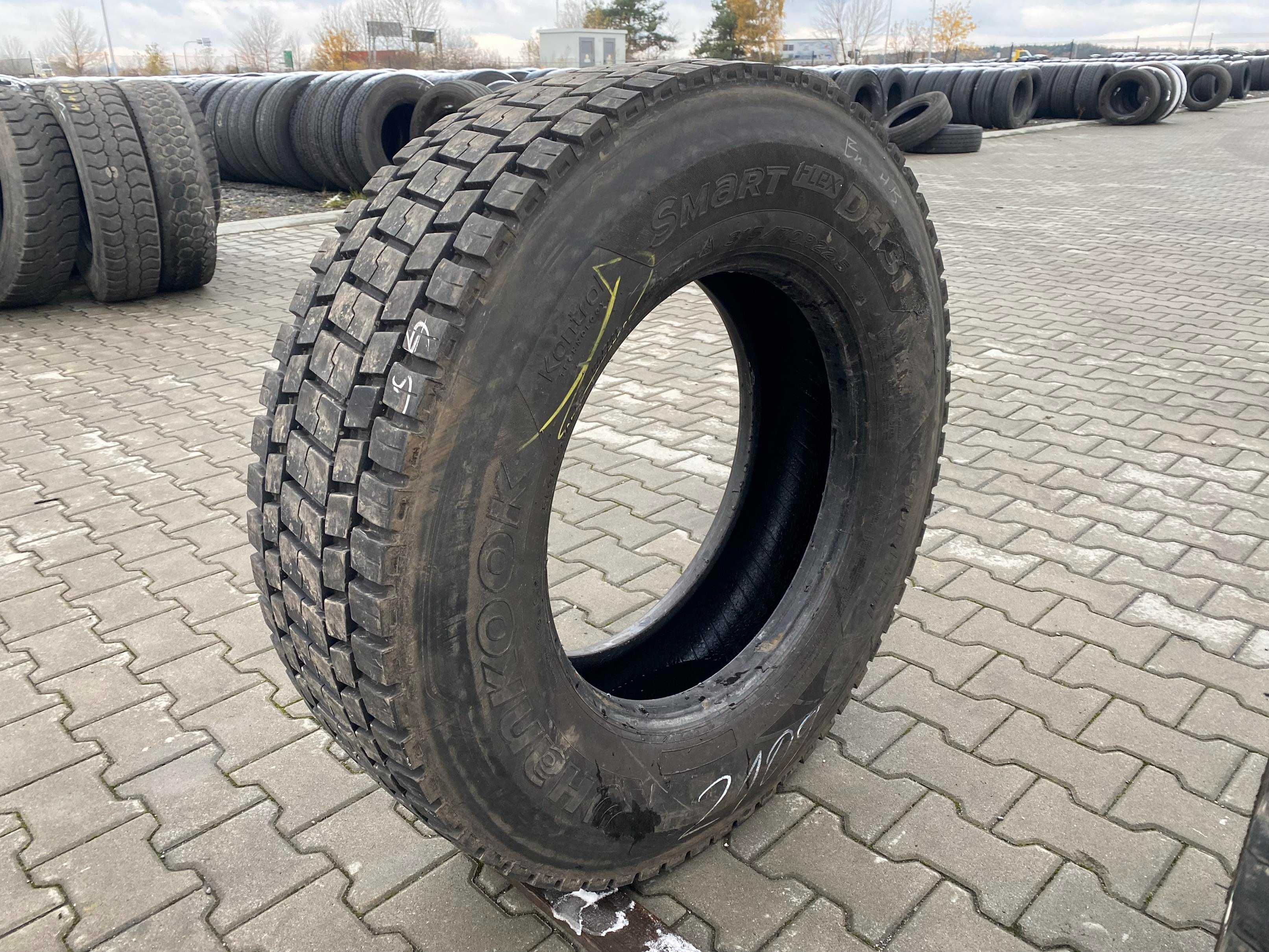 Opona 315/70R22.5 TYP BRIDGESTONE M729 Napędowa 14mm