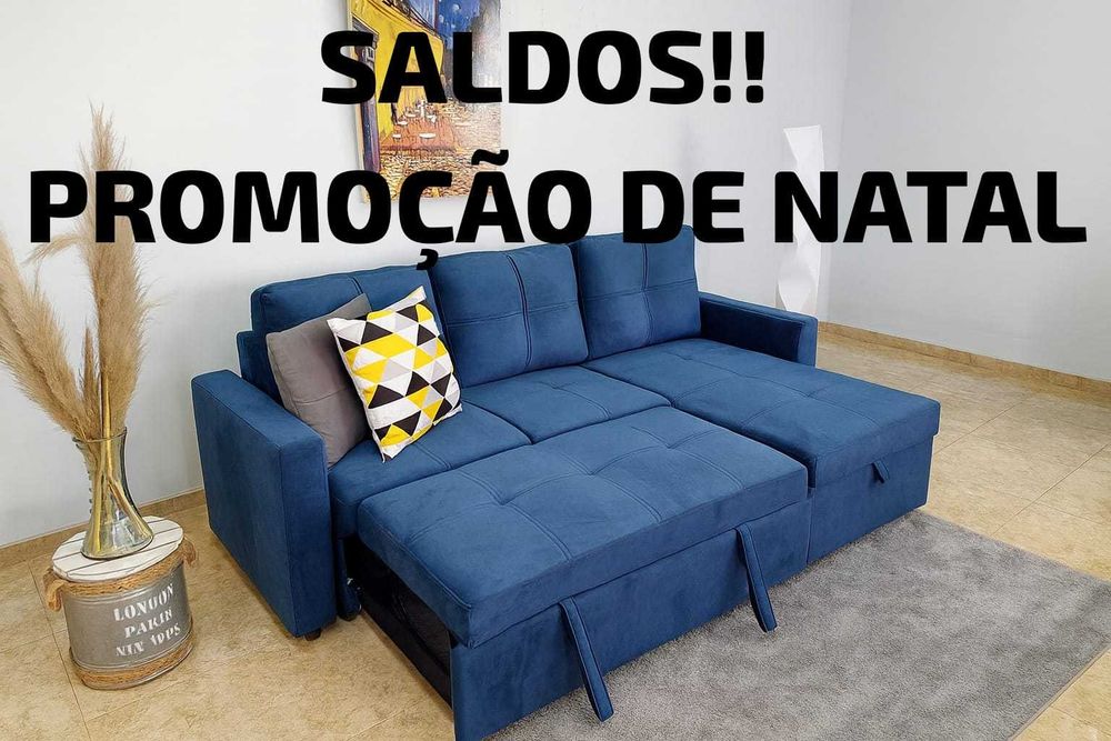 Sofas cama com bau  NOVOS DE FABRICA levamos na casa paga na entrega