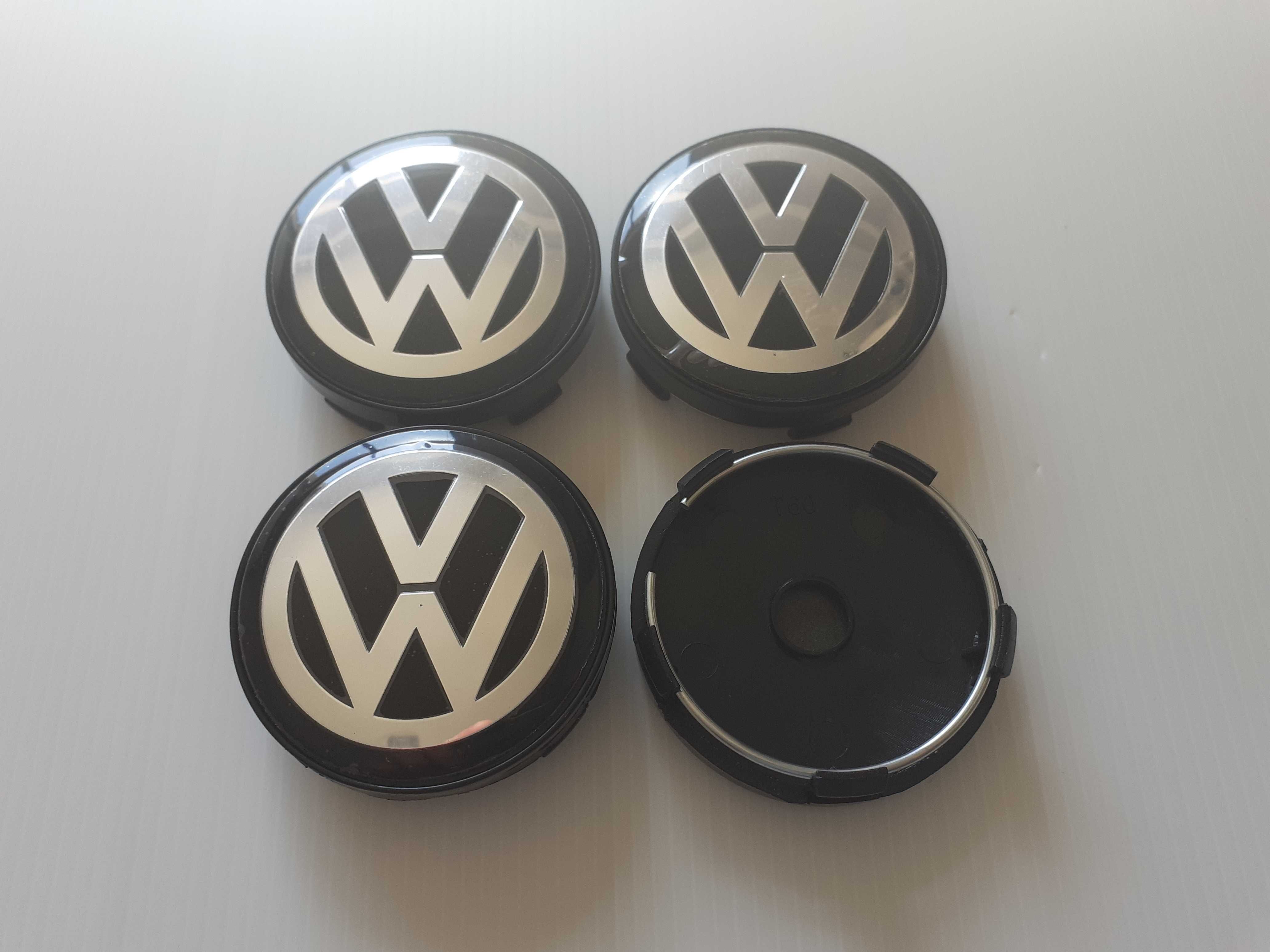 Centros/tampas de jante completos VW Volkswagen