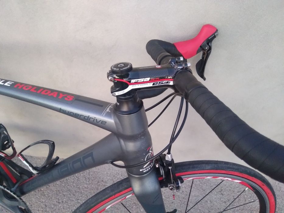 Bicicleta estrada centurion hyperdrive+rolo btwin