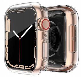 2W1 Etui Case Do Apple Watch 9 8 7 45 Mm Pełna Ochrona 360 Z Ekranem