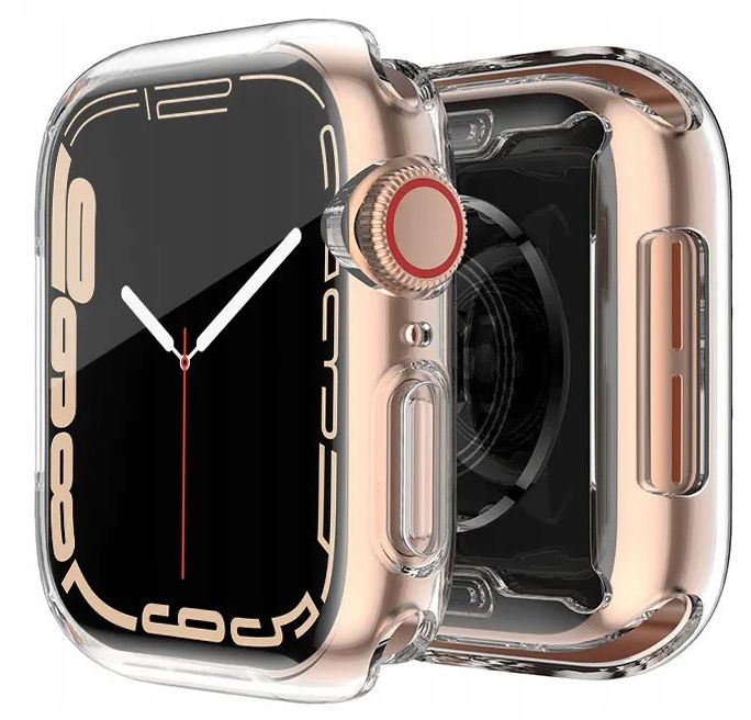 2W1 Etui Case Do Apple Watch 9 8 7 45 Mm Pełna Ochrona 360 Z Ekranem