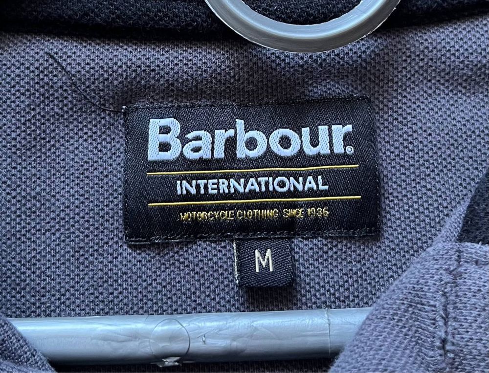 Поло Barbour international big logo