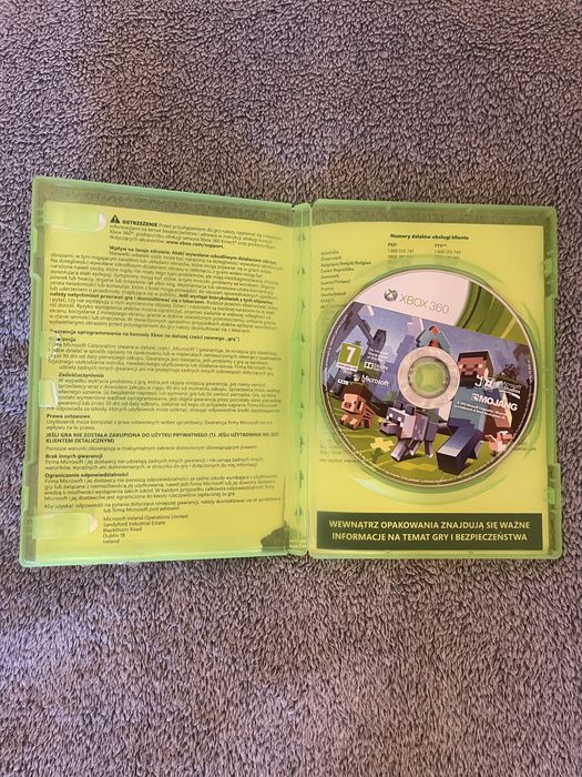 Gra Minecraft na Xbox 360