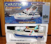 Antigo barco Christina II da NIKKO - Speedy Cruiser Radio Controlled