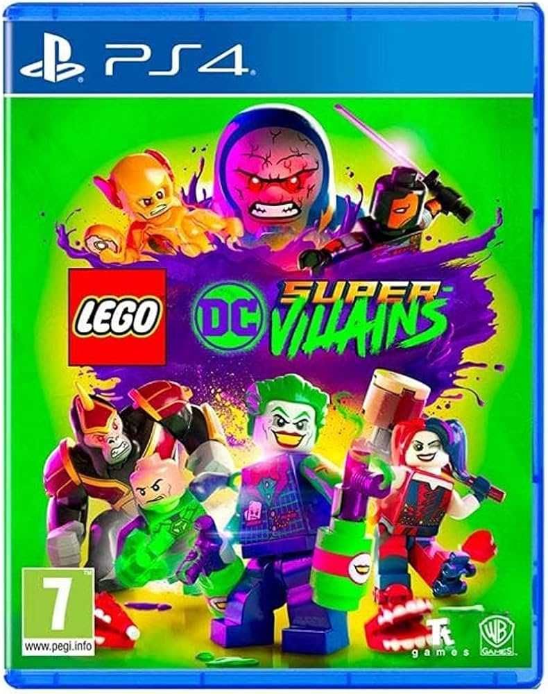 LEGO DC VIIAINS PL Wersja PS4 PLAYSTATION 4 Pudełkowa Sklep Wysyłka !