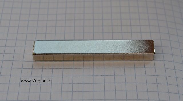 Magnes neodymowy 60x10x5 płytkowy magnes