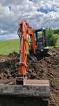 Hitachi ZX50U ZAXIS 50 ZX50 ZX 50 U  5 ton koparka 2 łyżki szybkozłącze isuzu tylko 4600mth