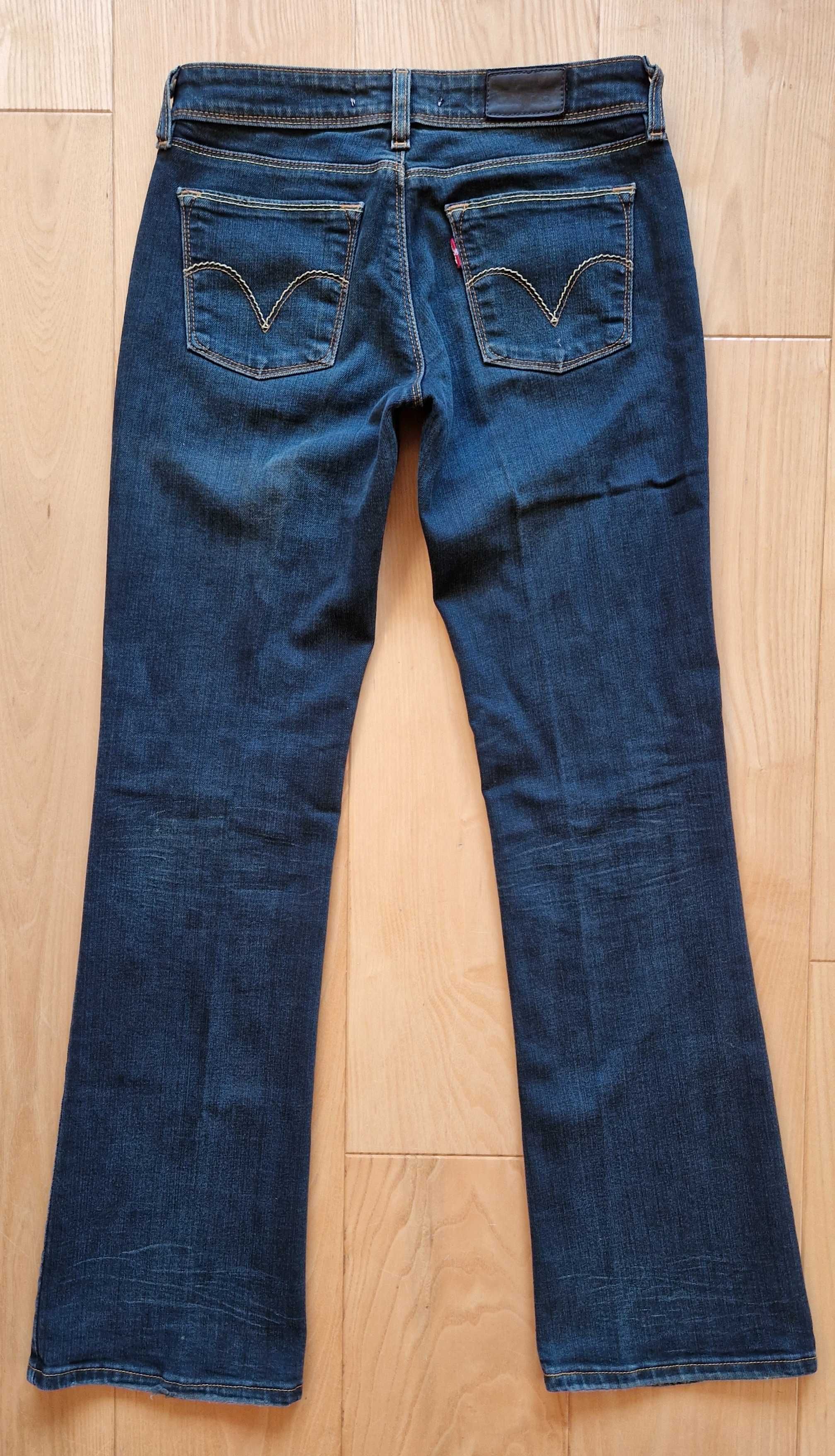 Levis dżinsy damskie dziewczęce 527 bootcut jeans