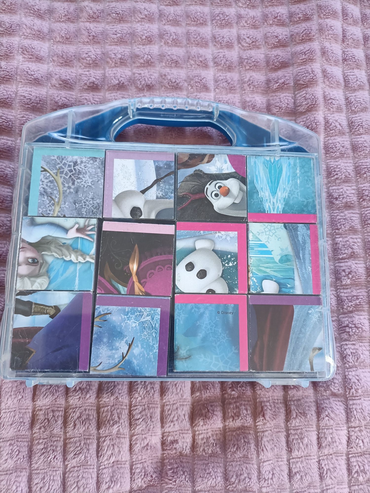 Puzzle cubos Frozen 3+