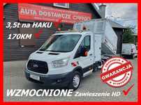 Ford TRANSIT  170KM Wywrotka WZMACNIANY HD 3,5t na HAKU Bliźniak KLIMA