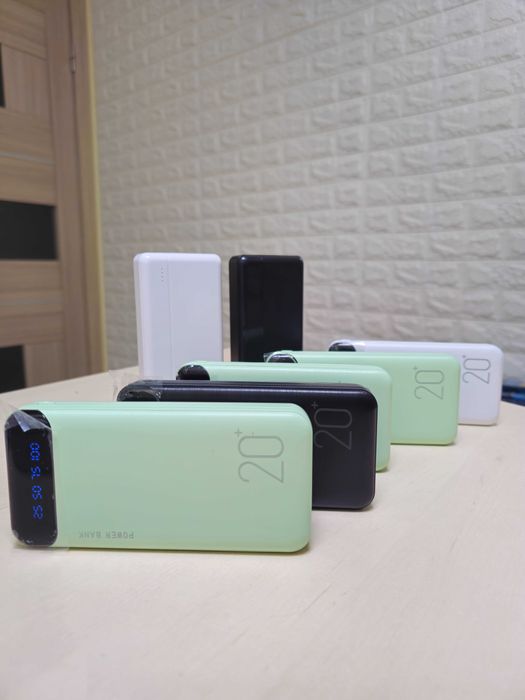 Power Bank 20000mAh Зарядний пристрій портативний Повербанк