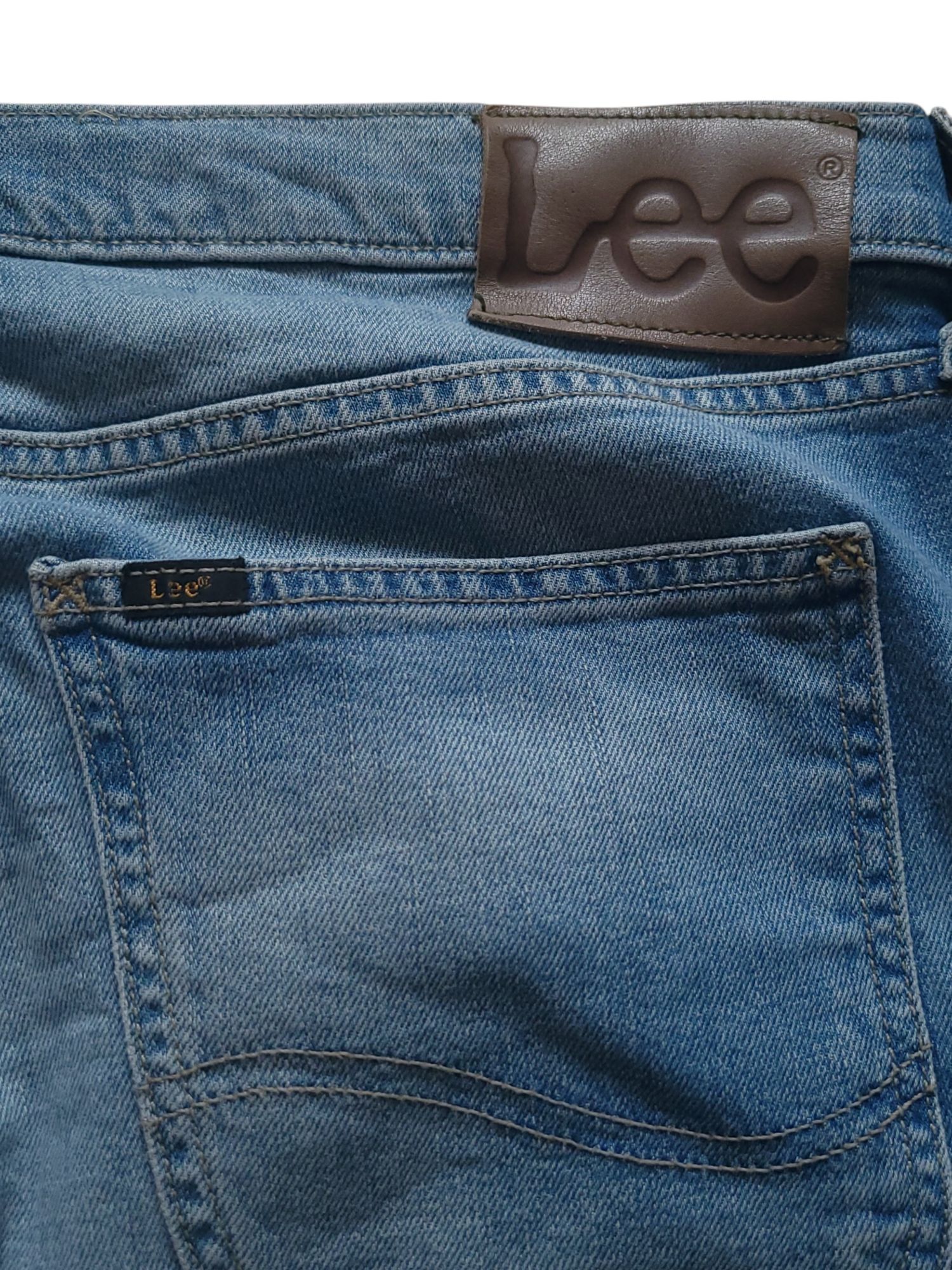 Jasnoniebieskie jeans'y – Lee – W 34, L 32