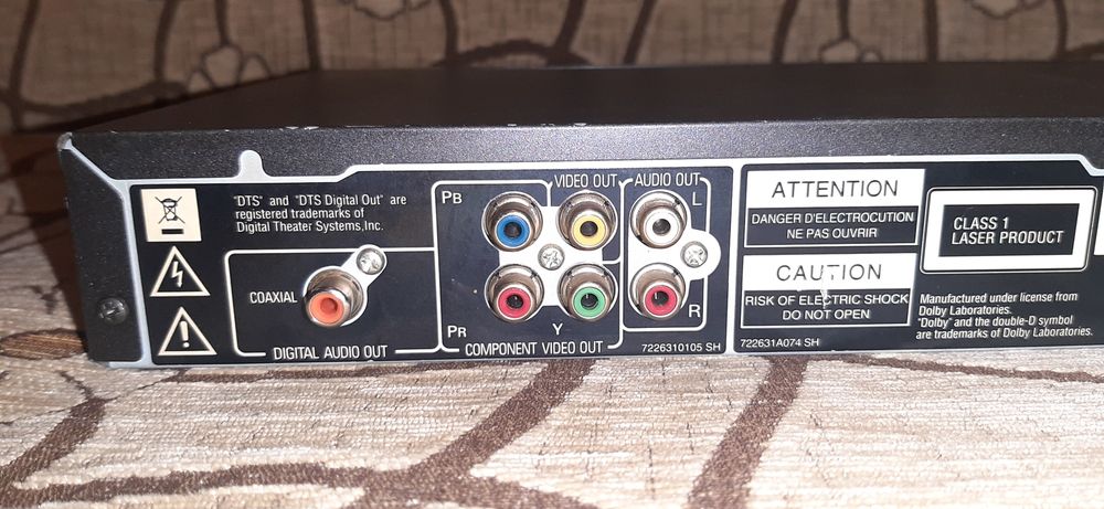 Dvd pioneer dv 393 k