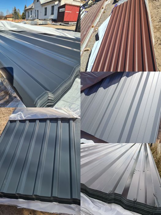 #blacha trapezowa t18, t35, t7 różne kolory i różne długości