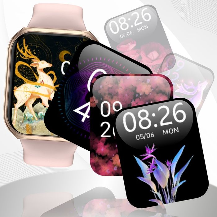 Smartwatch Zegarek Damski Polskie Menu Rozmowy Sport Gry Smart Watch