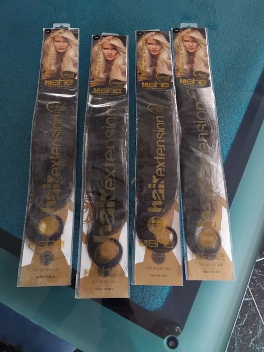 Extensões para Cabelo Natural cor Preta