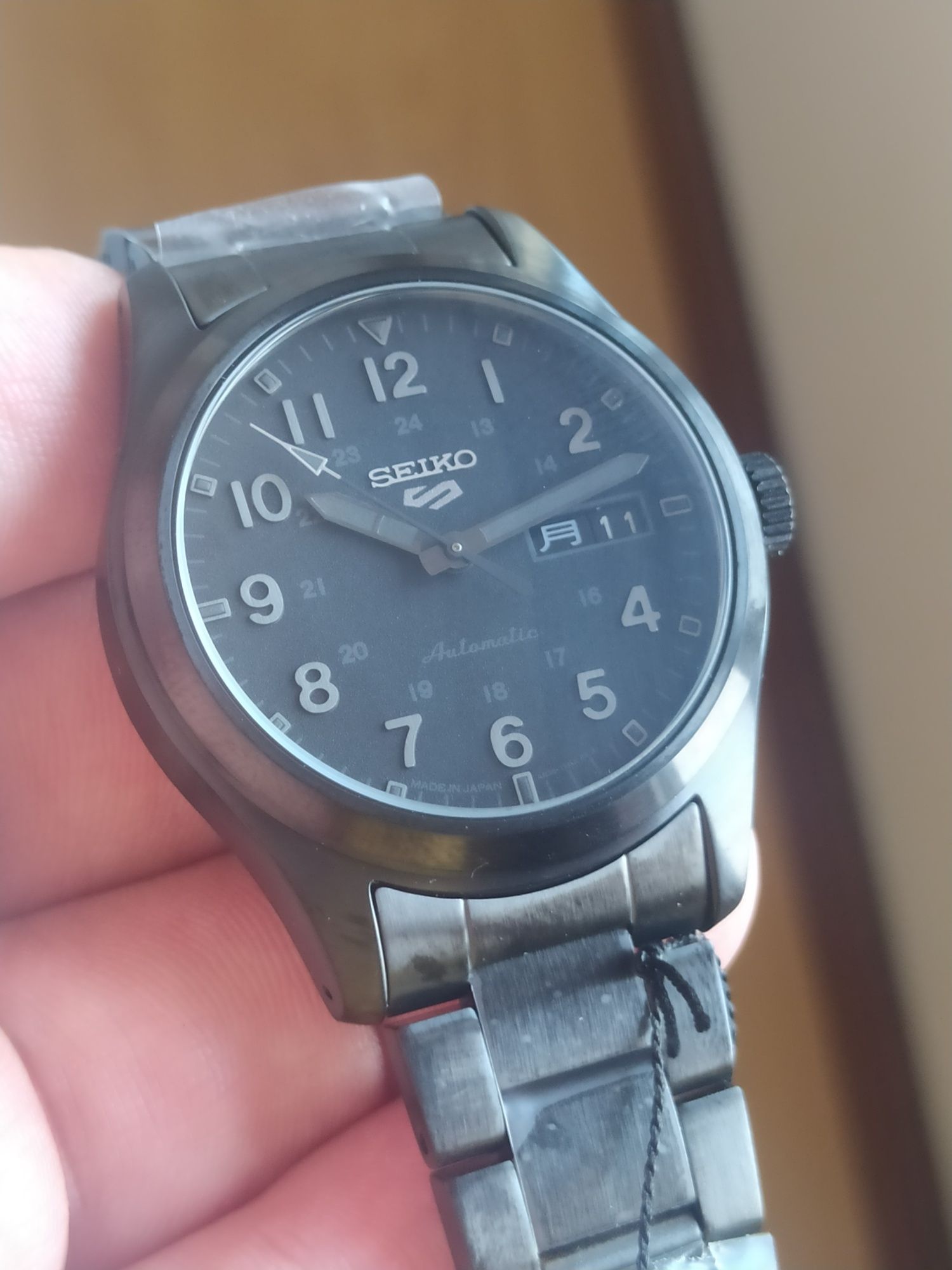 *Novo* Seiko sbsa165 Full Black metal Made Japan JDM (39,5 mm)