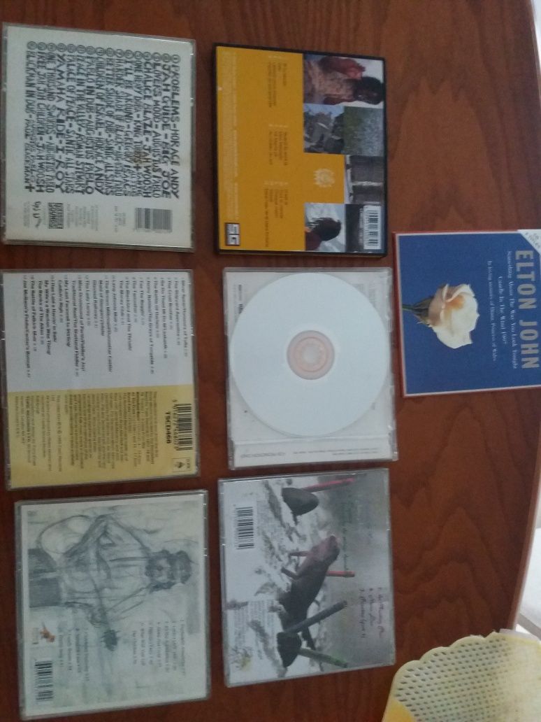 6x cd de música diversa