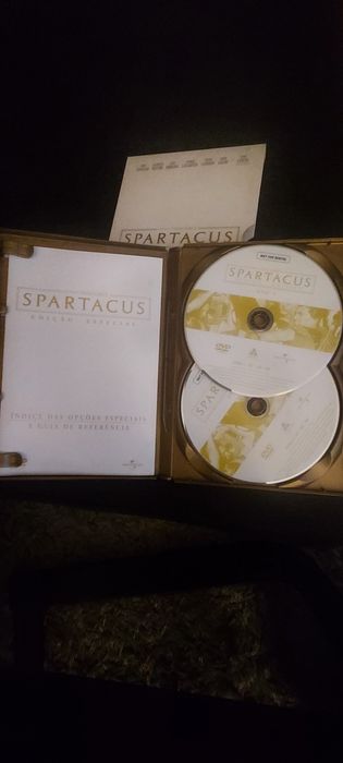 DVD spartacus edição especial