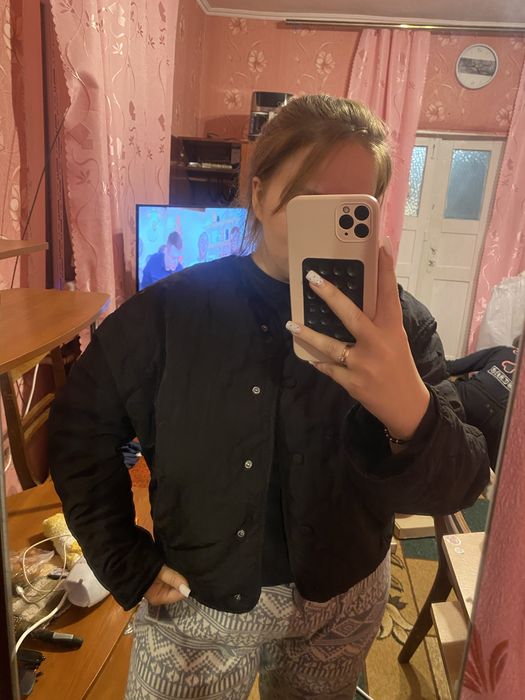 Осіння весняна жіноча куртка Zara XL