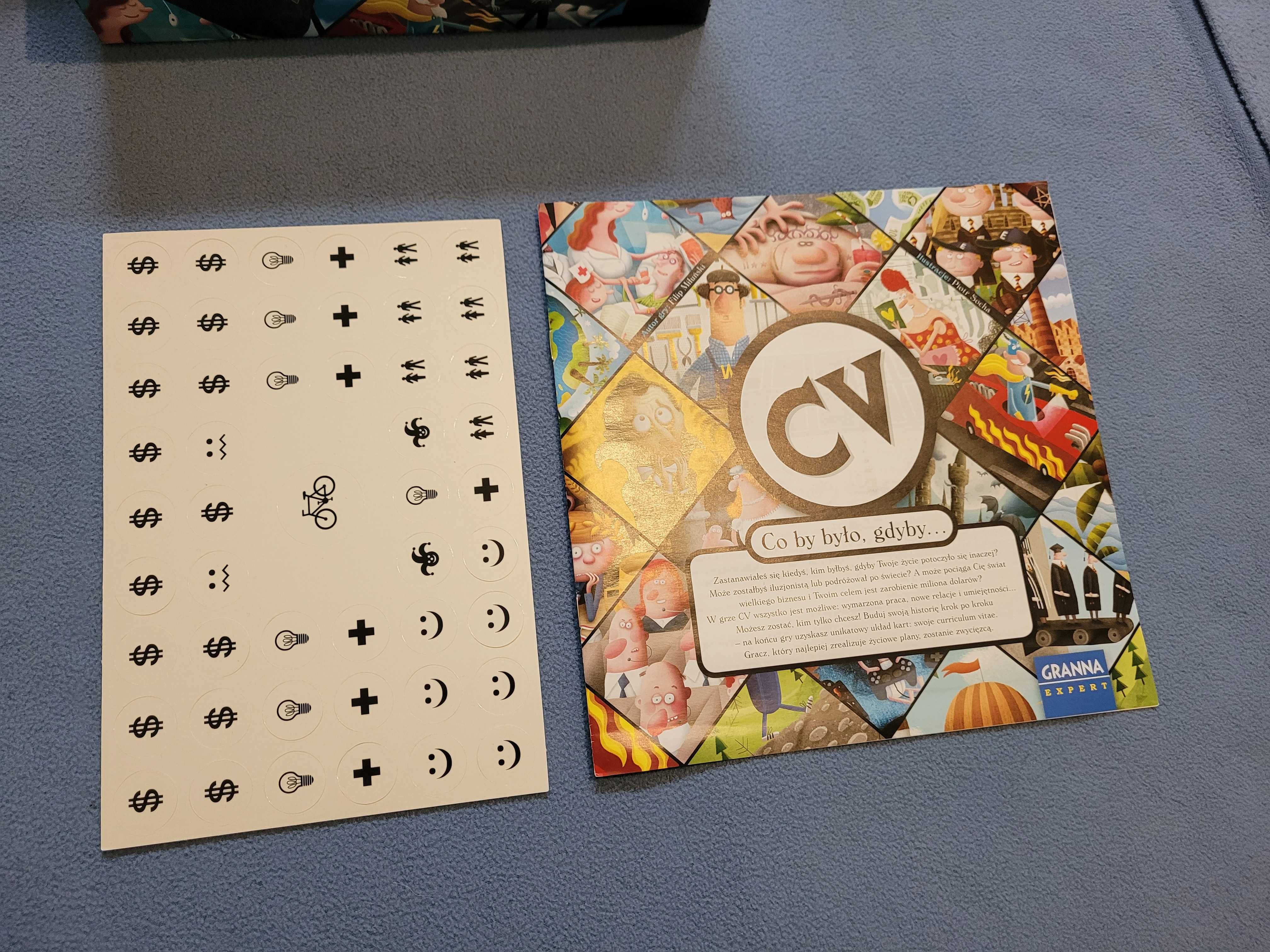 Gra planszowa CV Co by było, gdyby... GRANNA Expert 10+ 2-4 graczy