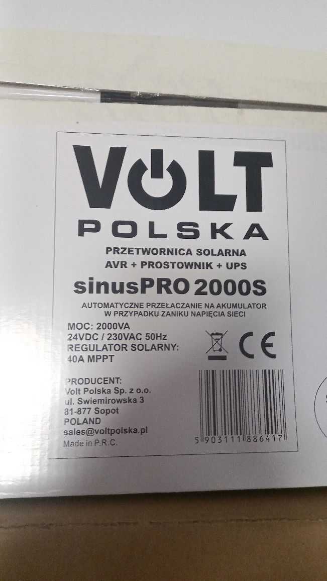 Інвектор Volt Polska SinusPro 2000S