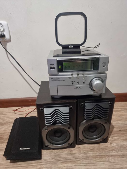 Wieża Panasonic SA-PM01 + głośniki