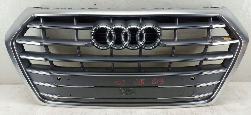 audi q5 2 ii 17- 80a grill atrapa górna chłodnicy