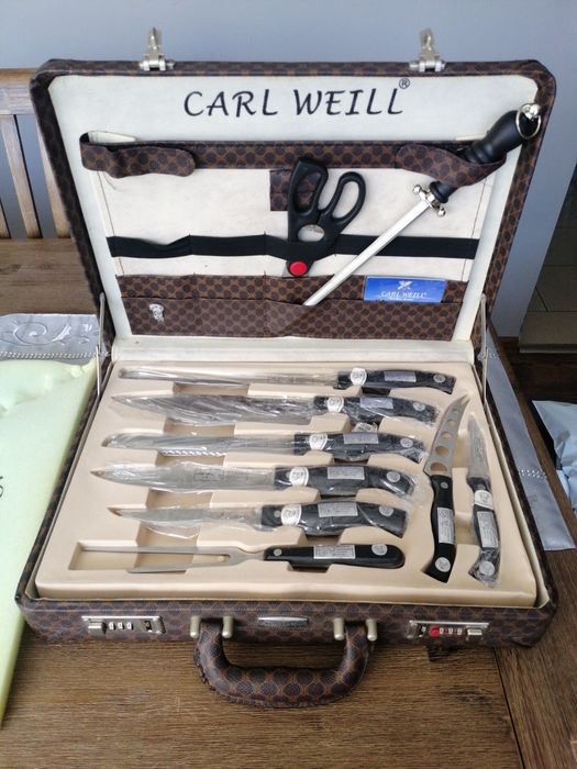 Zestaw noży i sztućców firmy Carl Weill