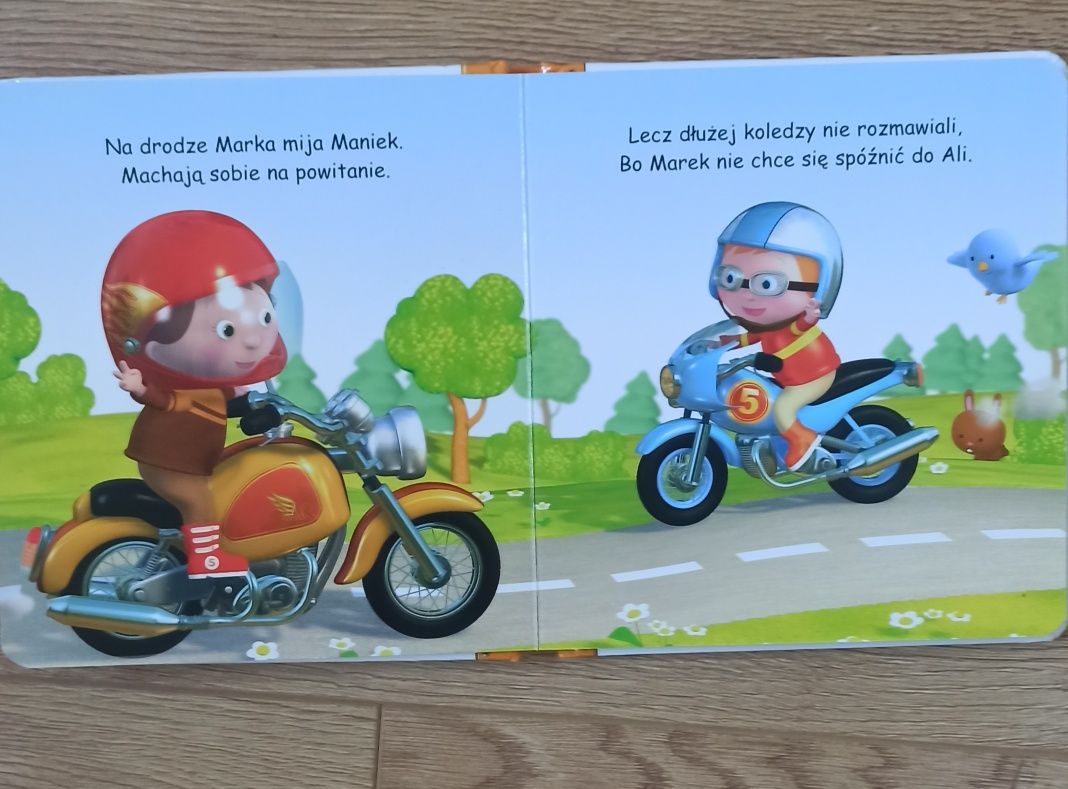 Ksiązka z serii Mały Chłopiec Motor Marka