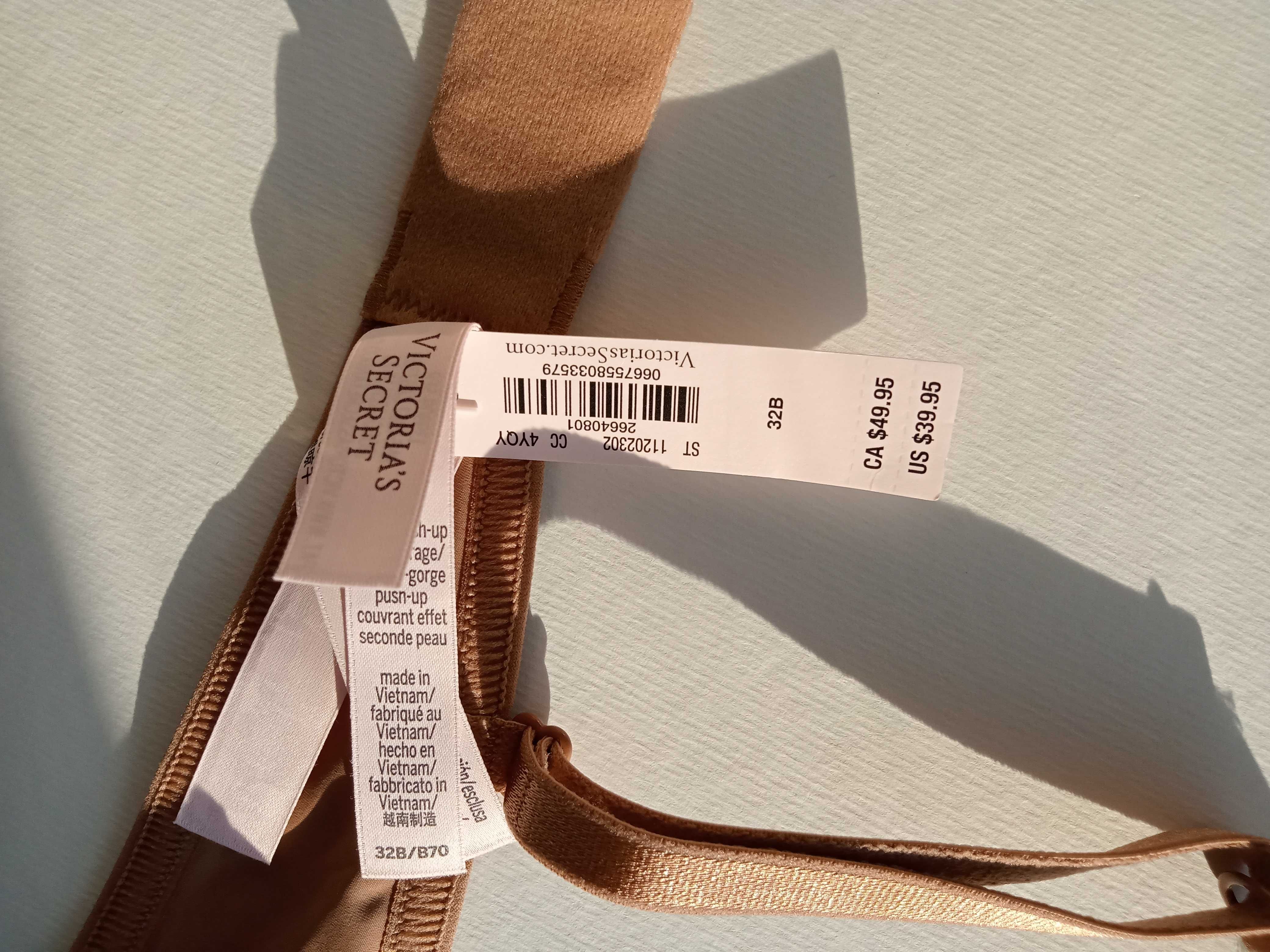 Бюстгальтер 32 В Victoria's secret Push-Up Perfect Shape Bra Toffee