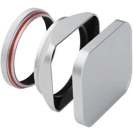 Kwadratowa osłona obiektywu aparatu