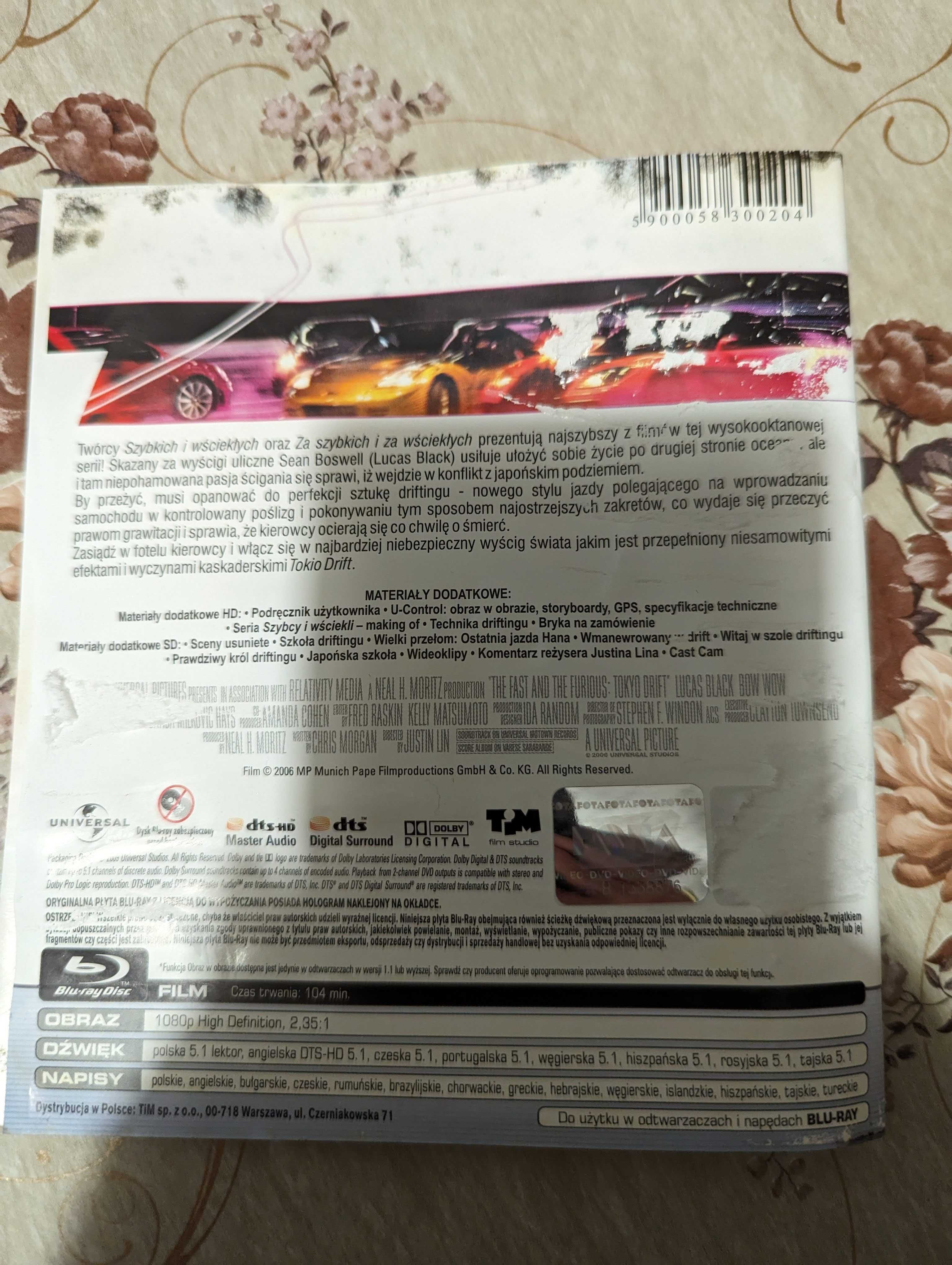Szybcy I Wściekli: Tokio Drift Blu Ray Polski Język
