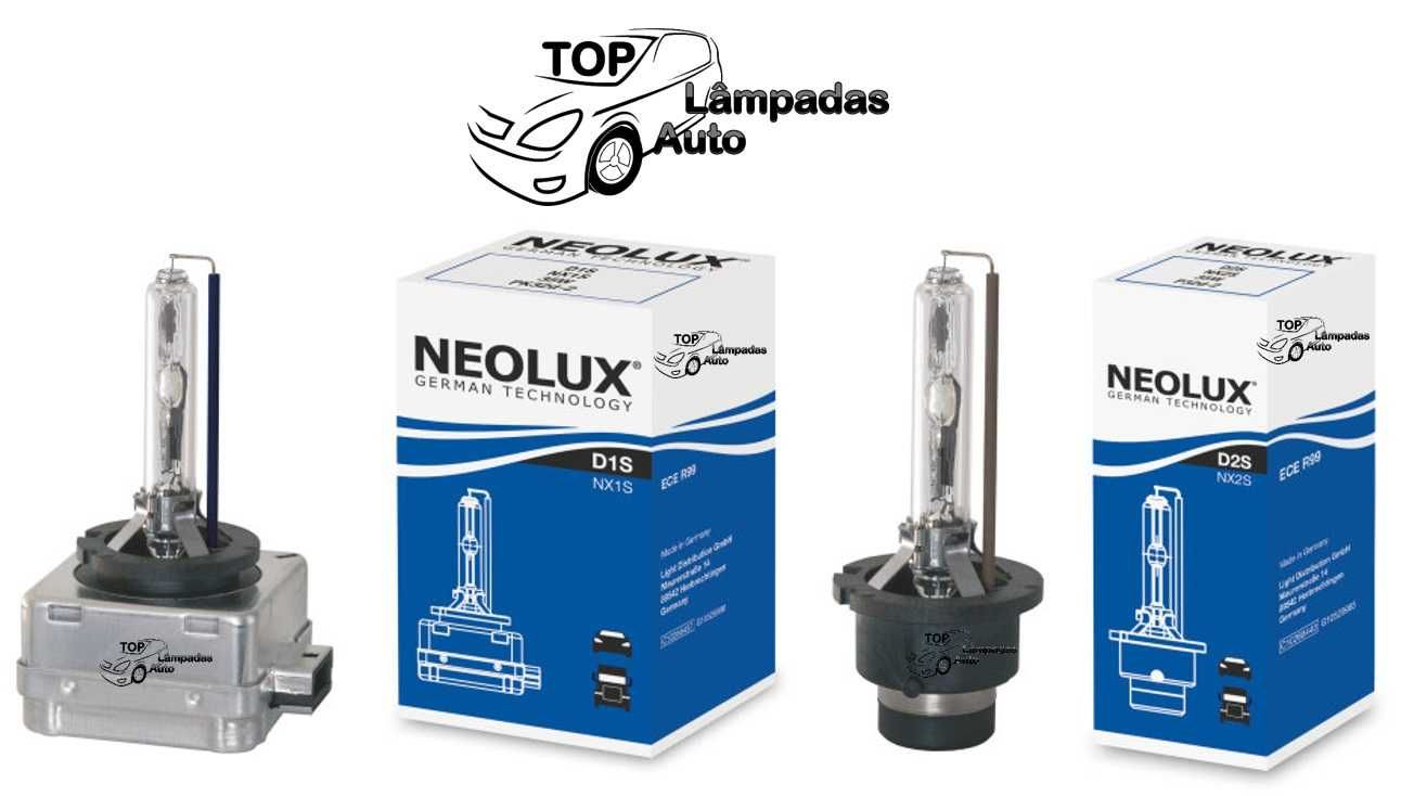 Lâmpadas Xénon Philips, Osram e Neolux D1S,D2S,D2R,D3S,D4S,D5S,D8S