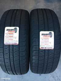 2 pneus semi novos kumho 235/60/18 - oferta dos portes