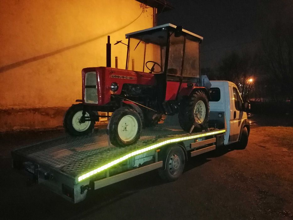 POMOC DROGOWA 24h_laweta_transport samochodów_maszyn_ciagników itp