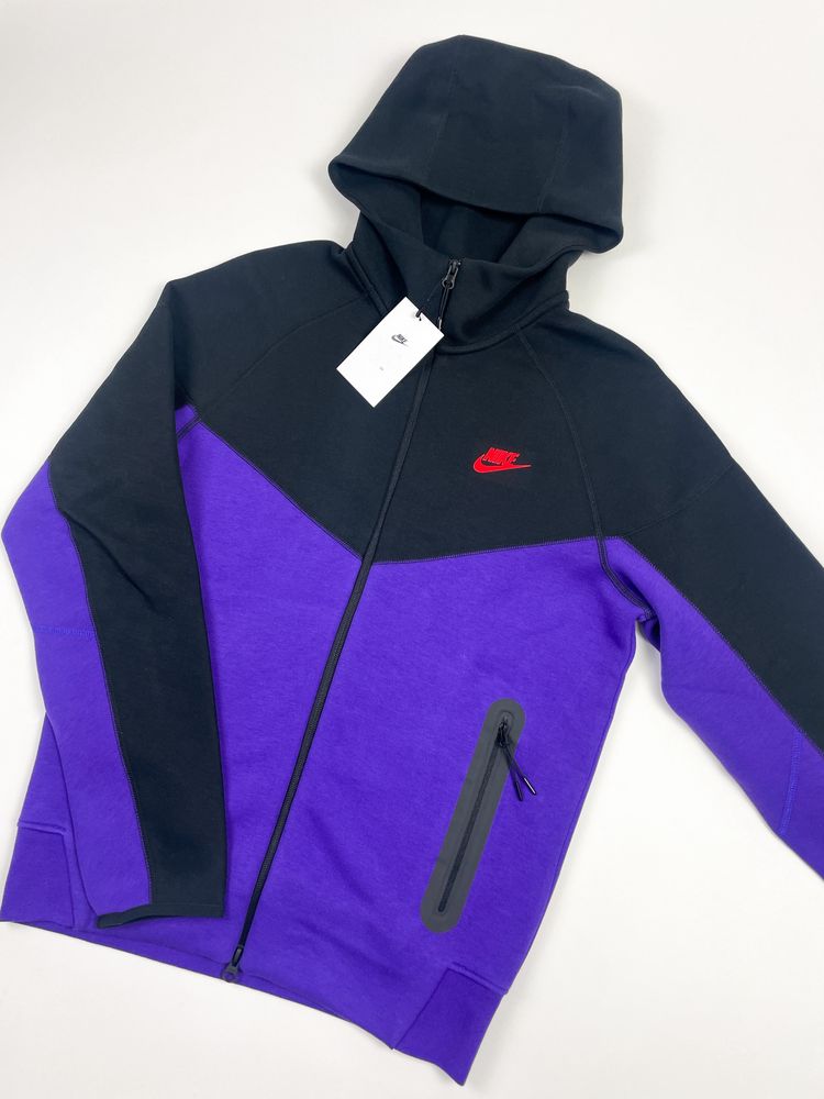 Оригінал! Чоловіче Зіп Худі Nike Tech Fleece (S/M) / Нове з бірками!