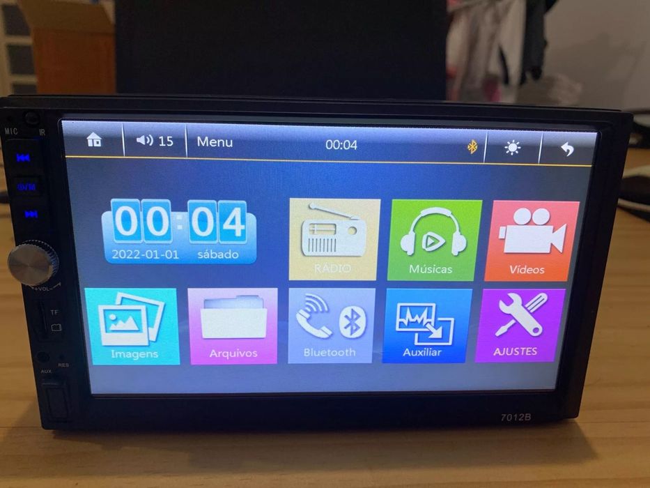 Radio 2 Din 7023B 7" Polegadas (MP3 - Bluetooth -Chamadas)