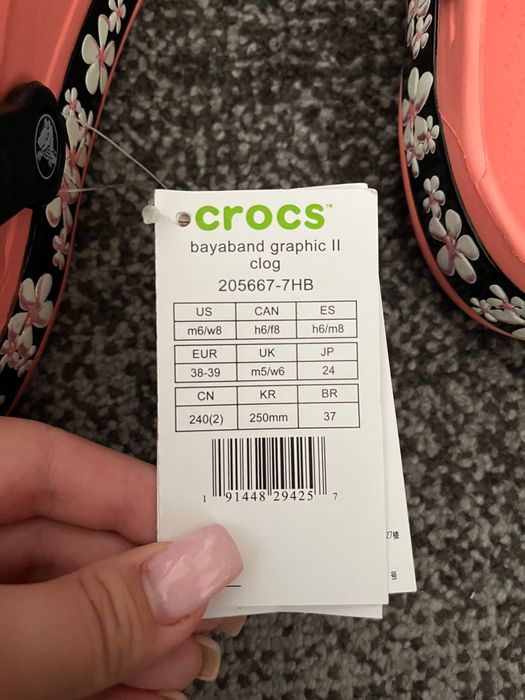 Crocs Bayaband Melon/Floral