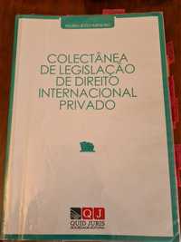COLETANEA DE LEGISLACAO DE Direito Internacional Pivado