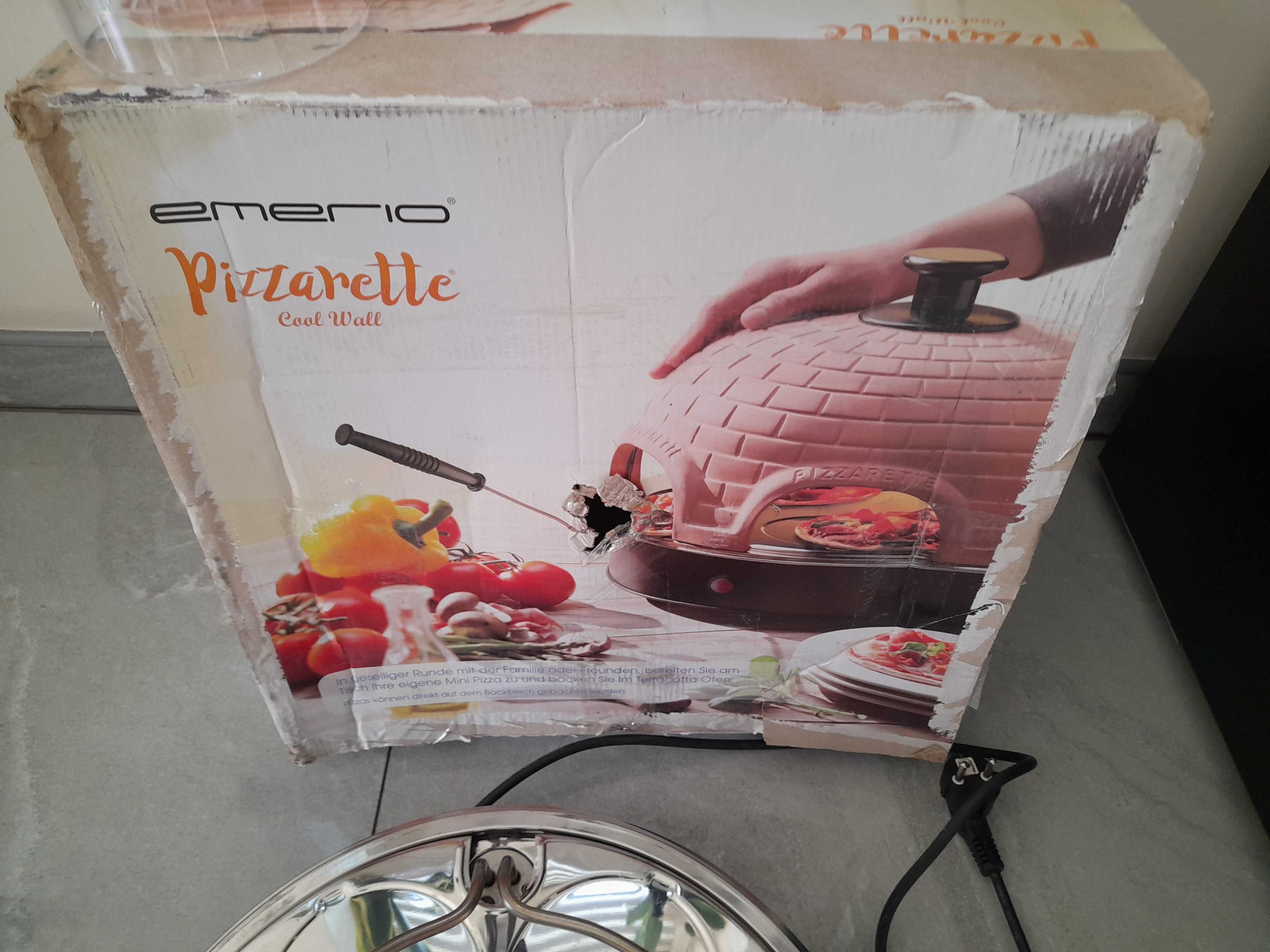 Piec do pizzy Emerio 1200 W 44 cm x 27 cm