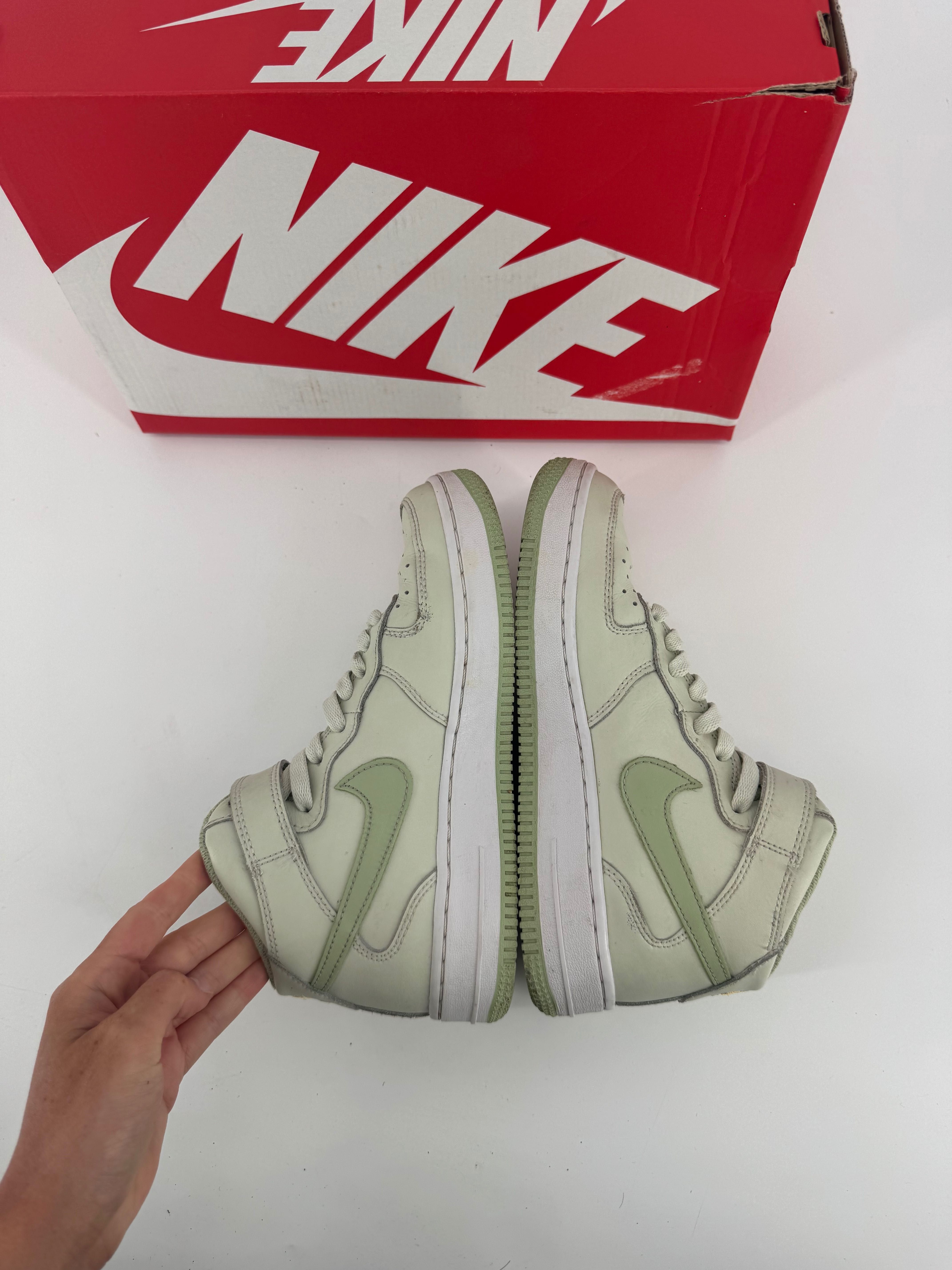 Nike air force 1 mid pistacjowe zielone forcy 36,5 sportowe damskie