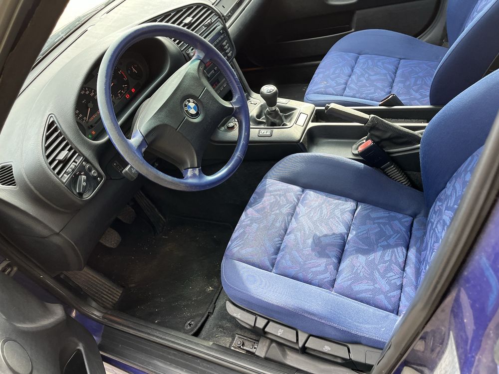 BMW E36 318i Velvet Blue Metalic Indywidual styling 66 Gwint KW