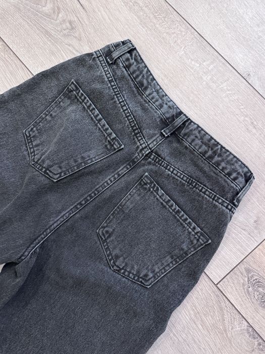 Джинсы палаццо серые