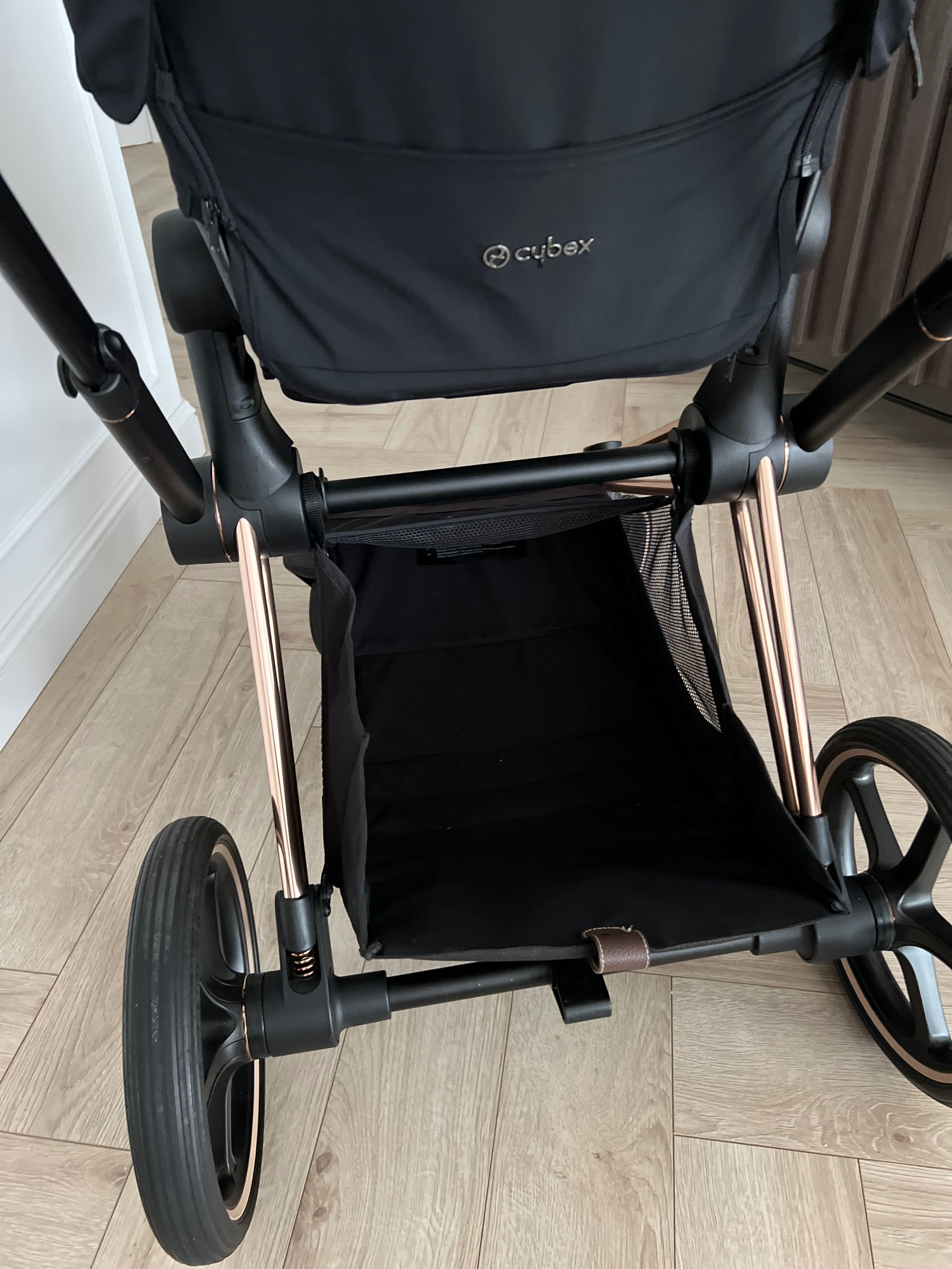 Cybex Priam 2.0 rosegold 2w1 gondola + spacerówka stan idealny