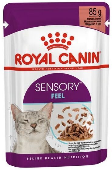 Karma w sosie dla kotów dorosłych - Royal Canin Sensory Feel 85g