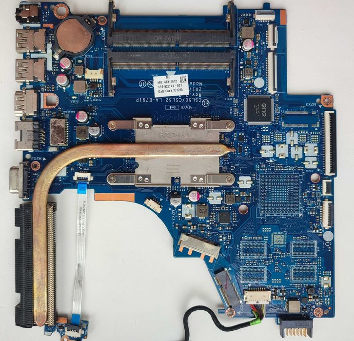 Материнська плата до hp 250 g6 la-e791p i3-6006u
