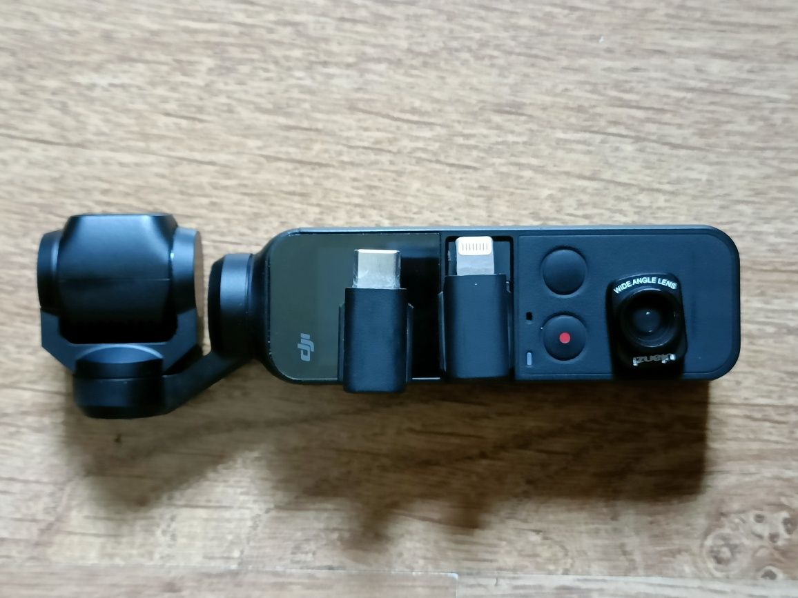 DJI Osmo Pocket-Vídeo 4K estabilizado que vai no bolso com acessórios